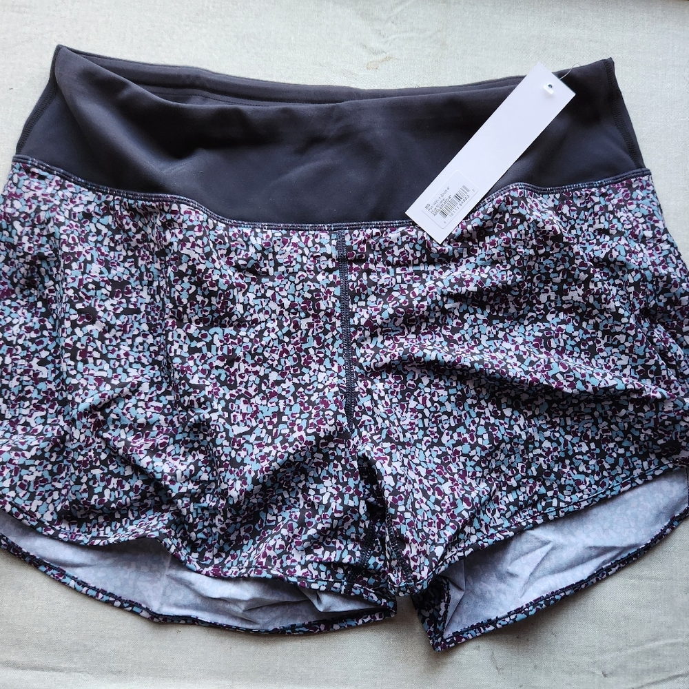 SkirtSports run with it shorts blue mineral medium